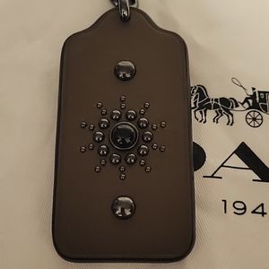 NWOT Coach Rivet Bagcharm